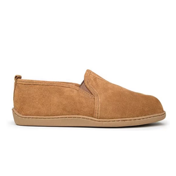 MINNETONKA MEN’S TWIN GORE SUEDE SHEEPSKIN SLIPPERS main image 6
